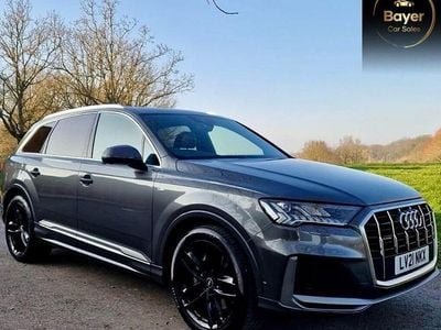 Used Audi Q7 S-Line 340 HP (250 kW) 2021 Grey SUV