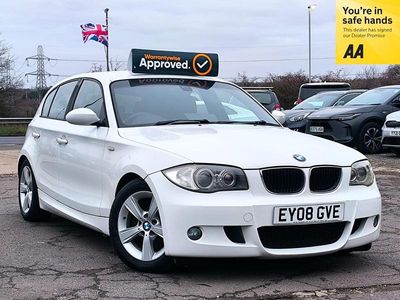 White Used 2008 BMW 120 Hatchback | £4,995 (Expensive)
