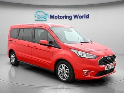 Used Ford Grand Tourneo Connect Titanium 120 HP (88 kW) 2020 Red MPV