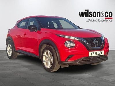 Used Nissan Juke N-Connecta 114 HP (83 kW) 2021 Red SUV