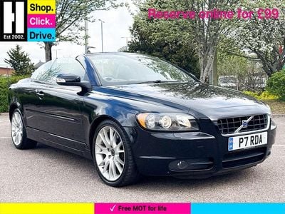 Used Volvo C70 SE Lux 178 HP (130 kW) 2007 Black Cabriolet