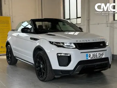 Used Land Rover Range Rover evoque HSE Dynamic 180 HP (132 kW) 2016 White Cabriolet