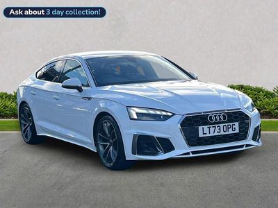 Used Audi A5 Sportback S-Line 163 HP (119 kW) 2023 White Hatchback