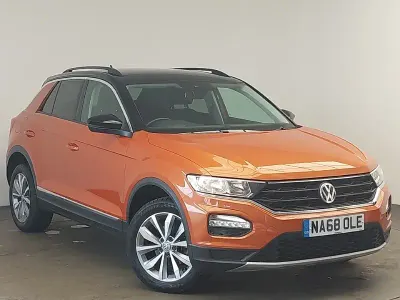 Usado VW T-Roc Design 115 CV (84 kW) 2018 Naranja SUV