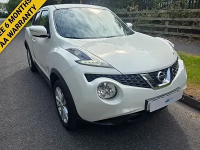 Used Nissan Juke N-Connecta 110 HP (80 kW) 2016 White SUV