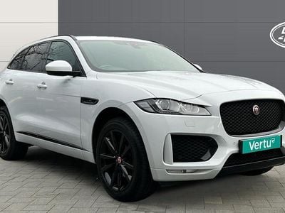 White Used 2019 Jaguar F-Pace Chequered Flag SUV | £21,425 (Fair price)