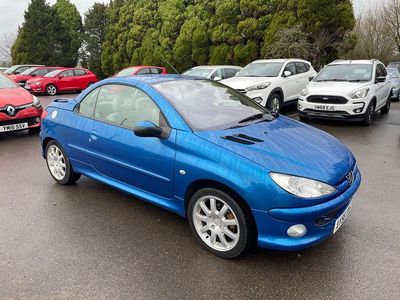 Blue Used 2006 Peugeot 206 Allure Cabriolet | £2,995