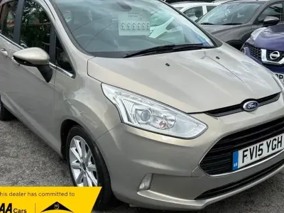 Used Ford B-MAX Titanium 105 HP (77 kW) 2015 Silver MPV