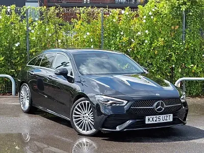 Used Mercedes CLA220 AMG Line Premium 190 HP (139 kW) 2025 Black Sedan