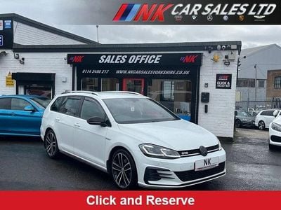 Used VW Golf VII GTD 184 HP (135 kW) 2017 White Estate