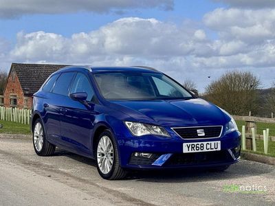 Used Seat Leon ST SE Dynamic 115 HP (84 kW) 2018 Blue Estate