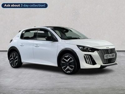 Used Peugeot 208 GT 99 HP (72 kW) 2025 White Hatchback