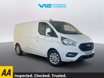 Used Ford Transit Custom Limited 130 HP (95 kW) 2022 White Van