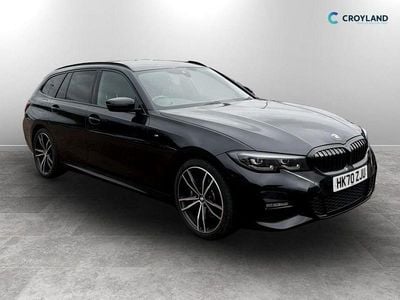Used BMW 330e M Sport 2021 Black Estate