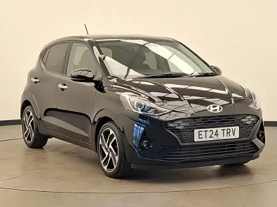 Used Hyundai i10 Premium 2024 Black Hatchback
