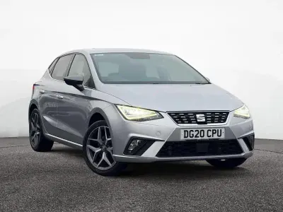 Używany Seat Ibiza XCELLENCE 115 KM (84 kW) 2020 Srebrny Hatchback
