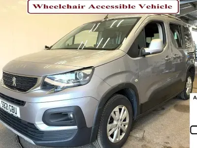 Used Peugeot Rifter Allure 131 HP (96 kW) 2021 Grey MPV
