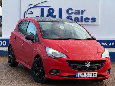 Used Vauxhall Corsa Edition 115 HP (84 kW) 2015 Red Hatchback