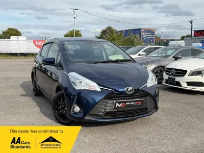 Used Toyota Vitz 2020 Blue Hatchback