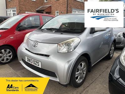 Silver Used 2013 Toyota iQ Hatchback | £5,995 (A bit pricey)