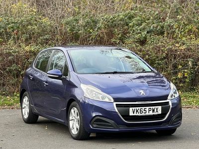 Blue Used 2015 Peugeot 208 Active Hatchback | £3,295 (Fair price)