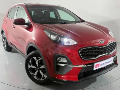 Used Kia Sportage 129 HP (94 kW) 2021 Red SUV