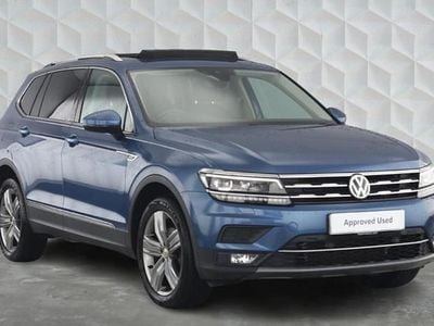 Blue Used 2018 VW Tiguan Allspace SEL SUV | £20,400 (Fair price)