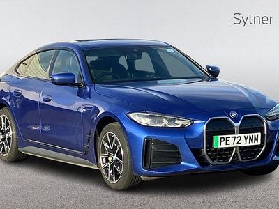 Used BMW i4 M Sport 246 kW (335 HP) 2022 Blue Sedan
