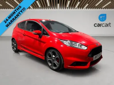Used Ford Fiesta ST 182 HP (133 kW) 2017 Red Hatchback