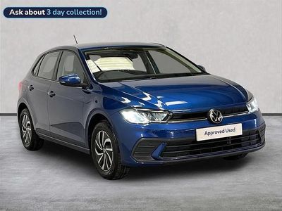 Used VW Polo Life 80 HP (58 kW) 2023 Blue Hatchback
