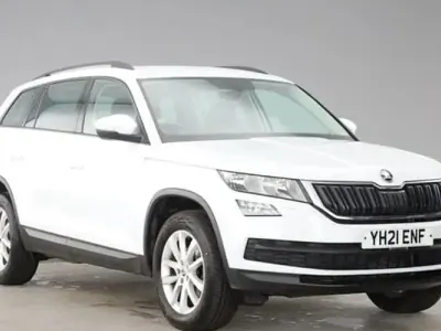 Used Skoda Kodiaq SE 150 HP (110 kW) 2021 White SUV
