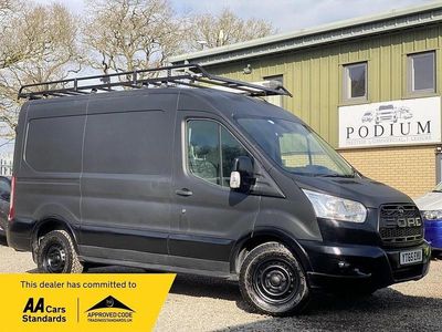 Second-hand Ford Transit 125 CP (91 kW) 2015 Negru Van