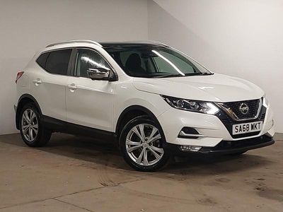 Used Nissan Qashqai N-Connecta 115 HP (84 kW) 2018 White SUV