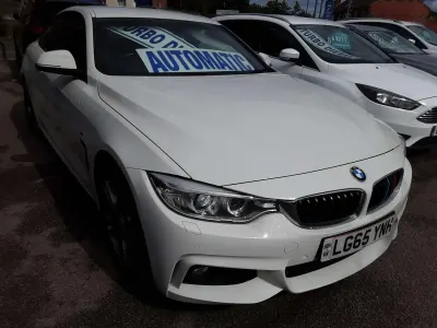 Used BMW 420 M Sport 2015 White Coupe