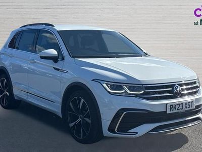 Used VW Tiguan R-line 150 HP (110 kW) 2023 White SUV