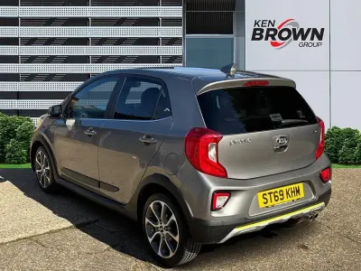 Used Kia Picanto X-Line 84 HP (61 kW) 2019 Silver Hatchback