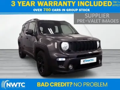 Begagnad Jeep Renegade Night Eagle 120 HK (88 kW) 2021 Grå SUV