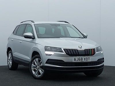 Used Skoda Karoq SE Technology 115 HP (84 kW) 2019 Silver SUV