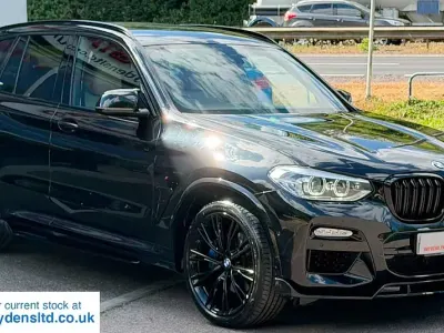 Used BMW X3 M Sport 187 HP (137 kW) 2019 Black SUV