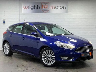 Blue Used 2017 Ford Focus Titanium X Hatchback | £8,995 (Good price)