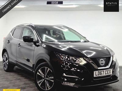 Used Nissan Qashqai N-Connecta 116 HP (85 kW) 2017 Black SUV