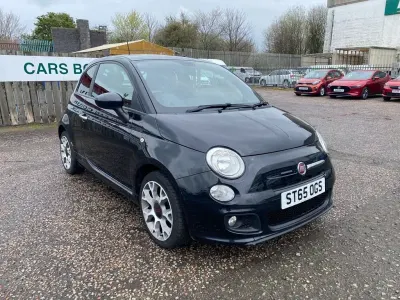 Used Fiat 500 S 69 HP (50 kW) 2015 Black Hatchback