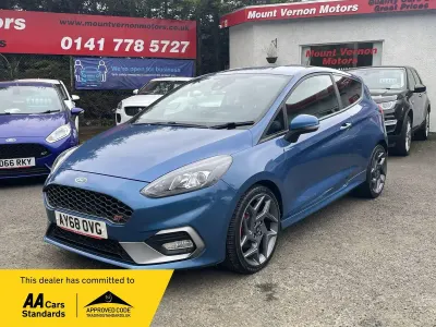 Used Ford Fiesta ST 200 HP (147 kW) 2018 Blue Hatchback
