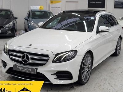 Used Mercedes E200 AMG Line Premium 184 HP (135 kW) 2018 White Estate