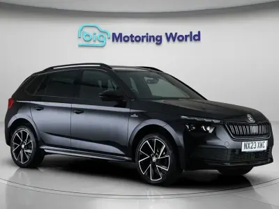 Begagnad Skoda Kamiq Monte Carlo 150 HK (110 kW) 2023 Svart SUV