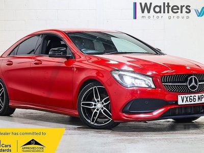 Red Used 2016 Mercedes CLA200 AMG line Sedan | £9,500 (A bit pricey)