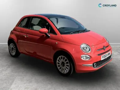Usado Fiat 500 Lounge 69 HP (50 kW) 2018 Rosa Citadino