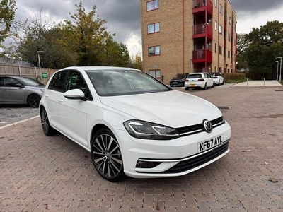 Used VW Golf VII 2017 White Hatchback