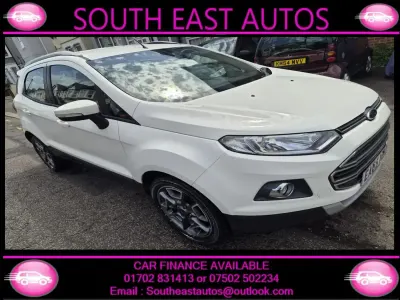 Used Ford Ecosport Titanium 95 HP (69 kW) 2015 White SUV