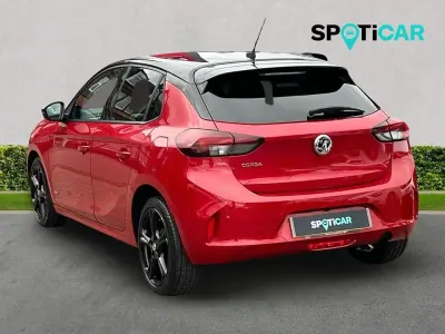 Used Vauxhall Corsa 74 HP (54 kW) 2021 Red Hatchback